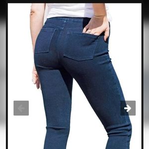 SPANX JEAN-ISH LEGGINGS Anckle Medium